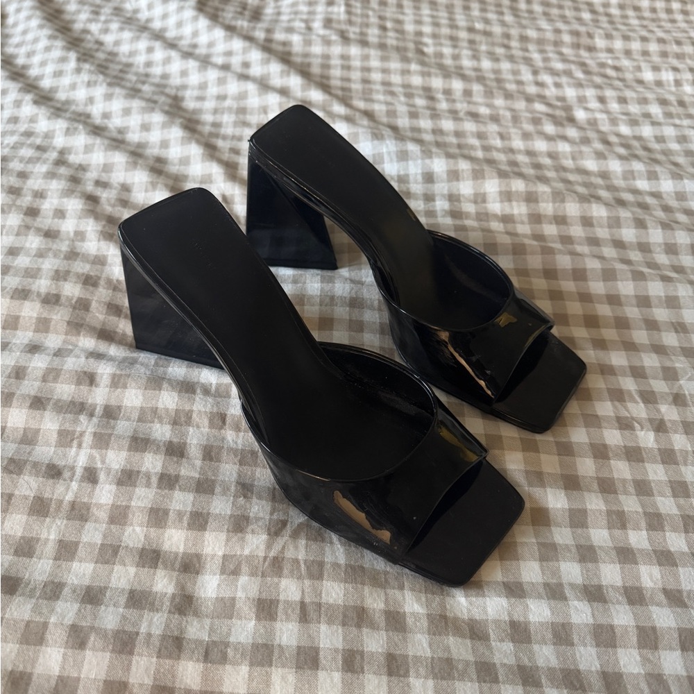 Black heels
